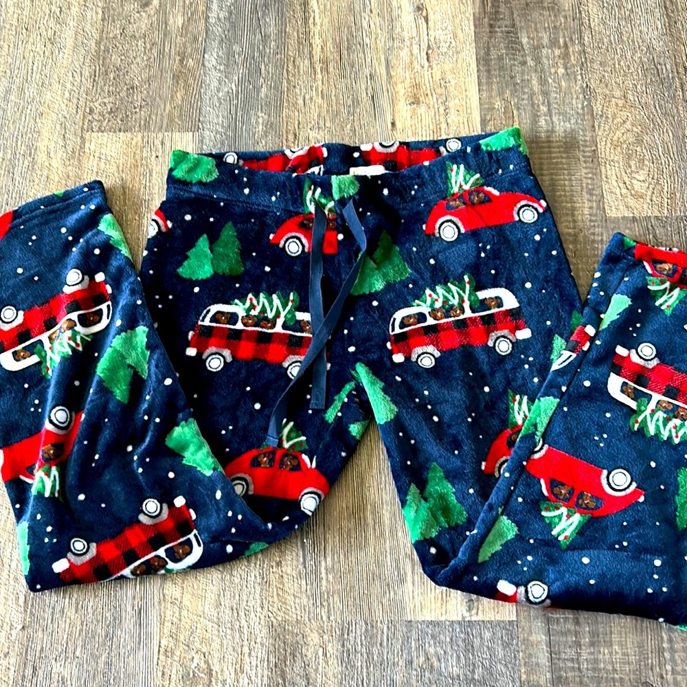 Comfortable Fleece Pajama Pants Size Large